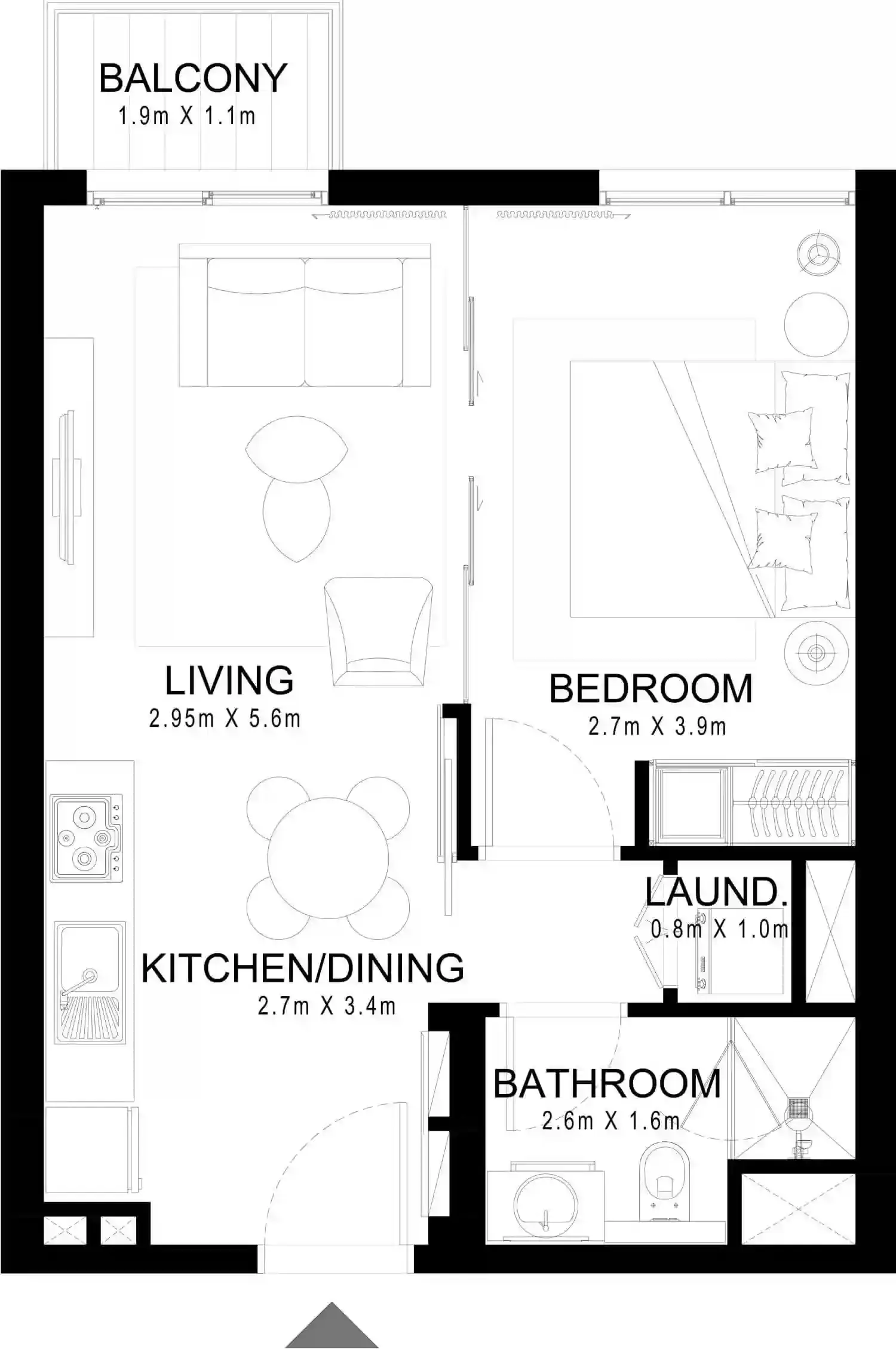 <h3>1 Bedroom Apartments: A Luxurious Abode Tailored for Comfort</h3>