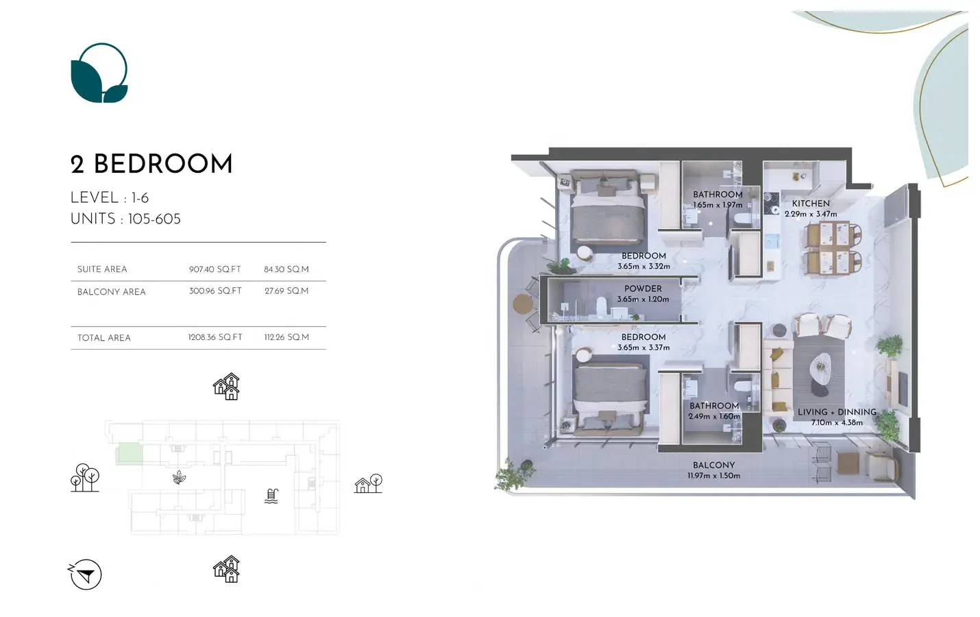 <h3>2 Bedroom Apartment A Perfect Opportunity To Invest And Live</h3>