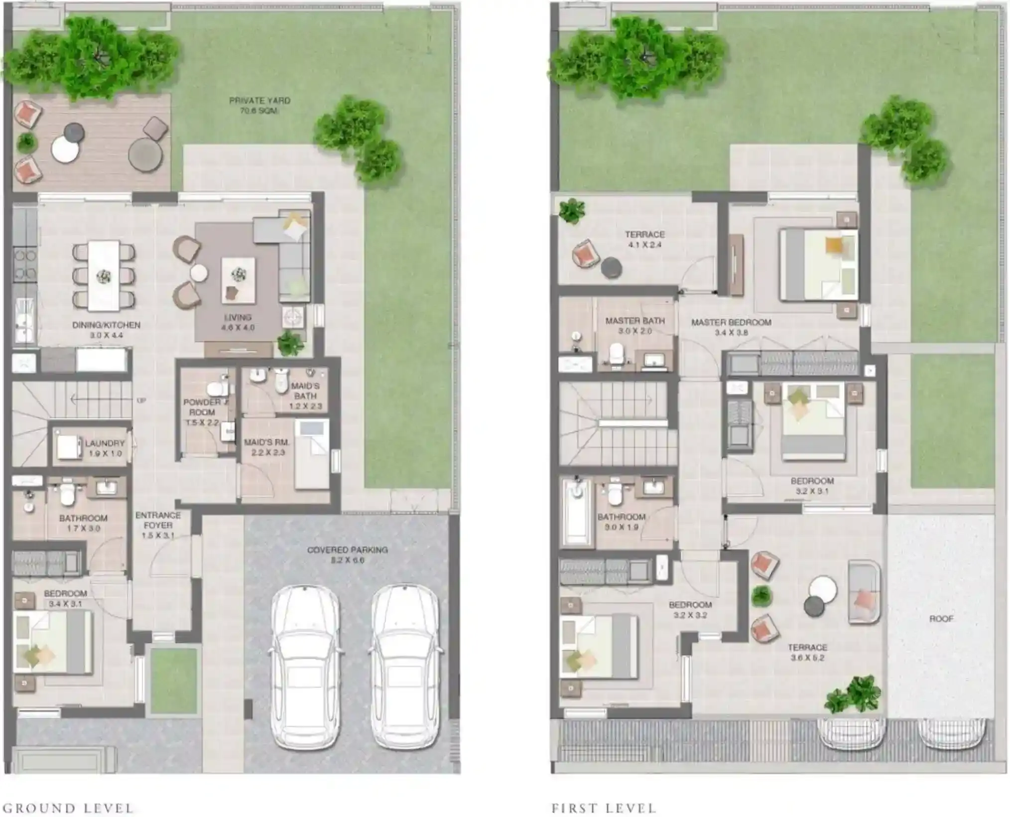 <h3>4 Bedroom Townhouses : Grandeur Living Spaces for the Discerning</h3>