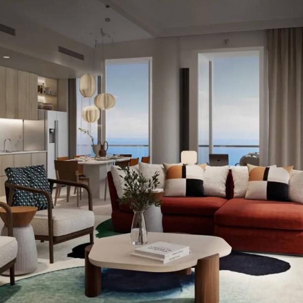 Sea View 2 Bed Apartment For Sale In Emaar Beachfront, Dubai